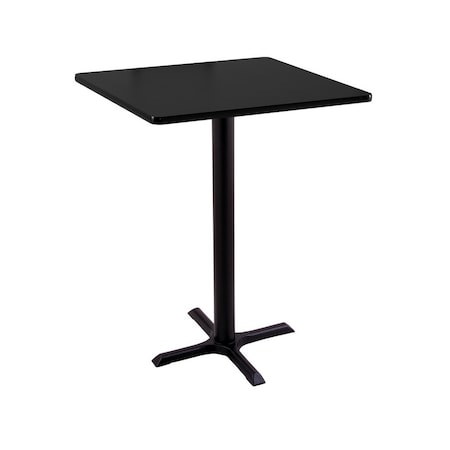 Holland Bar Stool Co 36" 211 Black Table, 30" x 30" Square Top 211-2236BW30SQ